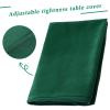 Frienda Game Table Cover Felt Game Tablecover Folding Tablecloth for Card Table for Playing Poker Cards Mahjong Jigsaw Puzzles Board Games, Table Not Included (Green,34 x 34 x 4 Inch) view 4