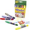 Crayola Washable Window Crayons, Assorted Colors, Box Of 5 view 2