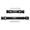 INJORA 20g Steel Front Rear Center Drive Shaft for SCX24 Gladiator Dodge Power Wagon Axial Upgrade Parts 1/24 RC Crawler Car,2Pcs view 2