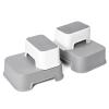 2 Step Stool for Kids (2 Packs),Toddler Stool for Bathroom Sink,Potty Training,Toilet Stool, Slip Resistant(Grey) view 4