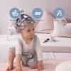 Baby Safety Helmet for Infant Toddler - Adjustable Breathable Head Cushion Bumper Bonnet with Soft Sponge & Knee Pads - Head Protection for Crawling, Walking, Running (Little Cute Shark) view 4