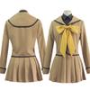 Weixu Women Uniform Dress Cosplay Costume JK Skirt Outfit for Halloween Party S view 2
