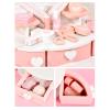 Yiju Wood Dressing Table Role Cosmetics Toy for Children Girl view 4
