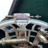 NAUTICAL COLLECTION "J. Scott London 1753 "Replica Nautical Brass Sextant Nautical Vintage Style with 2 telescopes and Wooden Gift Box. view 2