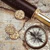 Large Metal Pirate Coins - 35 Rose Gold Treasure Coin Set, Metal Replica Spanish Doubloons for Pirate Party Decorations & Favors, Tokens, Toys, Cosplay - Pirate Treasure Chest - Size 0,98" view 4