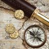 Large Metal Pirate Coins - 36 Bronze, Silver, Gold & Rose Gold Treasure Coin Set, Metal Replica Spanish Doubloons for Pirate Party Decorations & Favors, Tokens, Toys, Cosplay, Treasure Chest view 4
