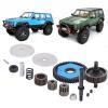 Transmission Gears with Motor Gear Set, RC Car Upgrade Parts for Axial SCX10 SCX10 II 90046 90047 view 2
