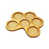 LITKO Horde Trays | 25mm Circle Bases | Movement Tray | Compatible with Warhammer, Age of Sigmar, Bolt Action (6-Figure Horde Tray) view 1