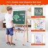 Ragstone Kids Easel Child Easel with Paper roll Double Sized Blackboard Chalkboard view 2