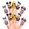 Disney Mickey Mouse & Friends 10 Piece Finger Puppet Set  Party Favors, Educational Play, Bath & Pool Toys, Beach Games, Finger Puppets, Playtime Activities view 1