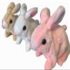 3 Pack Fuzzy Hopping Toy Walking Bunnies with Sound view 2