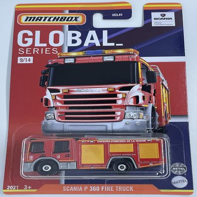 Matchbox - Scania P 360 Fire Truck - Global Series 9/14 [red]