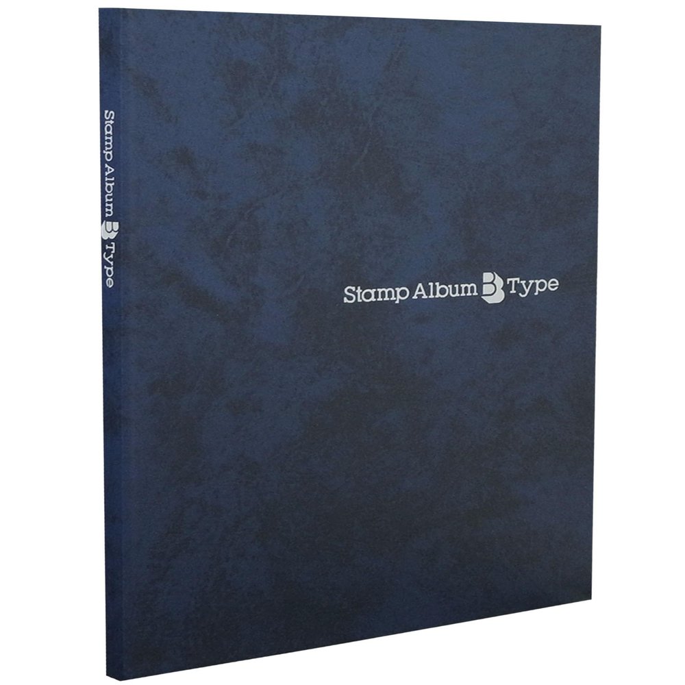 Teji SB-23-02 Album Stamp Album, B Type, A5, Blue