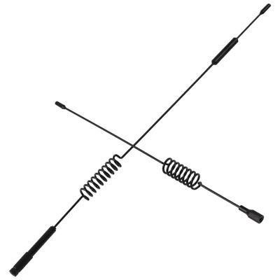 2PCS HIRCQOO 1/10 RC Decorations Accessories Metal Decorative Antennas Compatible with Traxxas TRX-4 Tamiya CC01 Axial SCX10 Wraith D90 90046 D110 1/10 RC Crawler Truck
