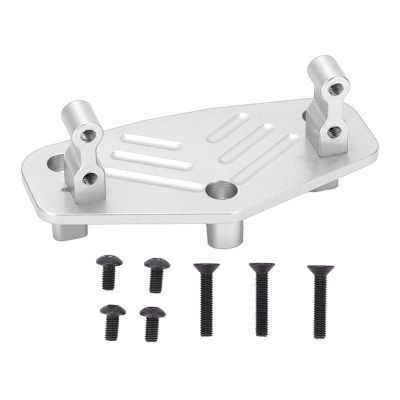 Alomejor Metal Steering Servo Mount Base, Aluminum Alloy Construction, Lightweight, Aluminum Alloy Steering Servo Bracket, Sturdy Construction, for RC Hobbyists and Mo