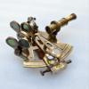 Nautical Collection "Kelvin & Hughes London 1917" Replica Nautical Brass Sextant in Antique Finish view 2