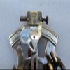 Nautical Collection "Kelvin & Hughes London 1917" Replica Nautical Brass Sextant in Antique Finish view 3