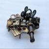 Nautical Collection "Kelvin & Hughes London 1917" Replica Brass Sextant in Antique Finish view 3