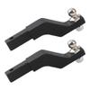 2PCS HIRCQOO 1/10 RC Decorations Accessories Metal Tow Trailer Drop Hitch Receiver Compatible with Traxxas TRX-4 Tamiya CC01 Axial SCX10 D90 Redcat HSP 90046 D110 1/10 RC Crawler view 1