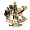 NAUTICAL COLLECTION "Kelvin & Hughes London 1917" Replica Brass Sextant in Antique Finish with an Impressive Wooden Gift Box view 4