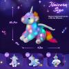 CozyWorld 16.5" Light up Musical Unicorn Stuffed Animal Glowing Singing Rainbow Unicorn Soft Plush Toys Birthday Christmas Children's Day Gifts for Toddlers Boys Girls Kids Decor view 4