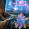 CozyWorld 16.5" Light up Unicorn Stuffed Animal Rainbow Unicorn Soft Plush Toys Birthday Christmas Children's Day Gifts for Toddlers Boys Girls Kids view 2