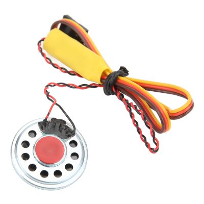 90dB RC Car Mini Siren Horn Speaker Universal RC Car Sound Simulator Manual/Remote Control Accessory for 1/8 1/10 RC Vehicles