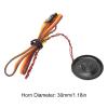 90dB RC Car Mini Siren Horn Speaker Universal RC Car Sound Simulator Manual/Remote Control Accessory for 1/8 1/10 RC Vehicles view 3