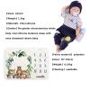 HUIJK Reborn Baby Dolls,22inch All Handmade Silicone Baby Doll Sleeping Reborn with Baby Doll Clothes Best Gift for Birthday view 4