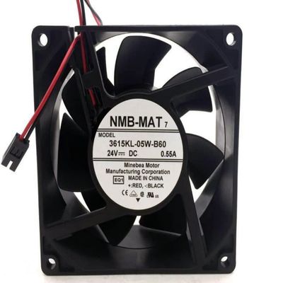 for 3615KL-05W-B60 9238 Fan 24V 0.55A 92MM Cooling Fan