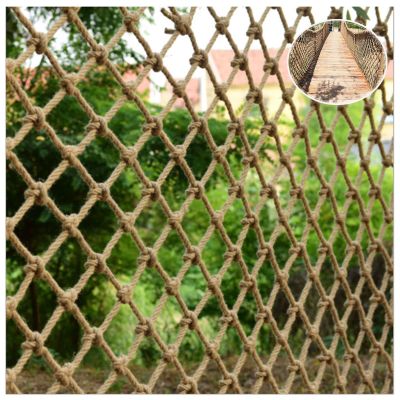 Rope Netting Outdoor Heavy Duty Child Playground Safety Net Waterproof Treehouse Climbing Cargo Net Indoor Kids Stair Balcony Protective Fence (Size : 1 * 4m(3 * 13ft))