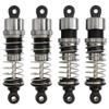GDOOL 4 Pieces M16100A RC Aluminum Capped Shocks Absorber Assembly Spare Parts for 1:16 16889 16890 16890A 16889A HM161 RC Trucks view 2