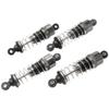 GDOOL 4 Pieces M16100A RC Aluminum Capped Shocks Absorber Assembly Spare Parts for 1:16 16889 16890 16890A 16889A HM161 RC Trucks view 3