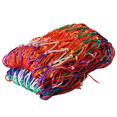 AWSAD Children Safety Net Cargo Nylon Rope Netting Wear-Resistant Trampoline Enclosure Safety Net, for Stair Kindergarten Decoration Color : 8mm Rope, Size : 1x3m(3x10ft)
