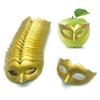 BLUE GARLIC Mini Masks Party Decoration, 20pcs Small Mardi Gras Mask Venetian Mask New Year Birthday Luxury Table Centerpieces (PureGold-20pcs) view 1