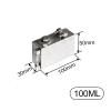 DAPENGNIAO 100ml Small Stainless Steel Fuel Tank with Oil Quantity Display for Gasoline Engine DIY RC Boat Tank Car Parts Accessories view 2