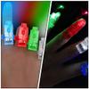 Toyvian Light up Finger Rings Led Party Favors for Kids Birthday Celebrations Trick Treats and Fun Events Lightweight Flashing Ring Lights for Interactive Play and Party Props view 2
