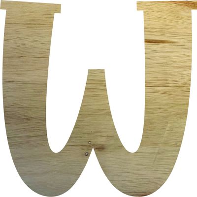 Alphabet Wall Hangings 7 inch W Small Wooden Letters, Lemon Spark Font Decorative Standing, Kids Nursery Decor, Blonde Wood Cutout Wood Craft Letter