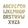 Alphabet Wall Hangings 7 inch W Small Wooden Letters, Lemon Spark Font Decorative Standing, Kids Nursery Decor, Blonde Wood Cutout Wood Craft Letter view 2