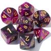 CiaraQ DND Polyhedral Dice Set with a Black Dice Bag for D&D RPG MTG Role Playing Table Games view 1