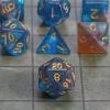 CiaraQ DND Polyhedral Dice Set with a Black Dice Bag for D&D RPG MTG Role Playing Table Games view 4