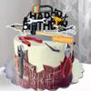 18PCS Tools Cake Topper Tools Cake Decorations Toolbox Wrench Hammer Mechanic Drill Plier Handsaw Tape Measure Screwdrivers Themed Happy Birthday Party Decor view 4