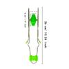 Haconba 6 Packs Retro Light Up Gyro Wheels Flashing Gyro Wheel Rail Twirler Magnetic Yoyo Fun Gift for Boys and Girls, 3 Colors view 2
