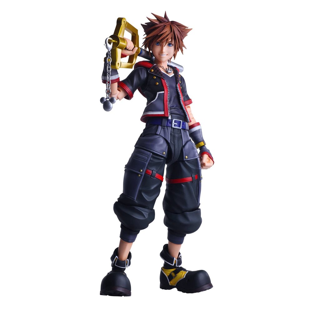 (SQUARE ENIX) Kingdom Hearts III Play Arts Kai Sora Ver.2 DX Edition, PVC Pre-Painted Action Figure