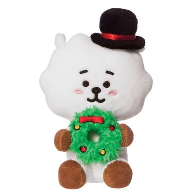 AURORA, 61490, BT21 Official Merchandise RJ Winter, Soft Toy, White & Green