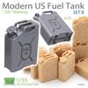 Teirex Studio TR35065 Fuel Tank Set B, 1/35 Current, U.S. Military Use, 4.6 gal (20 L), Resin Kit, Molded Color view 2