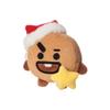 AURORA, 61494, BT21 Official Merchandise SHOOKY Winter, Soft Toy, Brown and red view 2