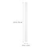 Angoily 4pcs Mini Mahjong Racks Anti-Falling Card Holders Portable Mahjong Stand for Sets Clear Viewing Design view 2