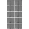 Zerodeko 10pcs Double-sided Stamp Collecting Pages Loose-leaf Stamp Holders for Postcards and Collectibles Storage for Collectors view 1