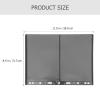 Zerodeko 10pcs Double-sided Stamp Collecting Pages Loose-leaf Stamp Holders for Postcards and Collectibles Storage for Collectors view 2
